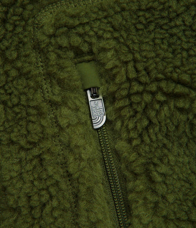 The North Face Extreme Pile 2 Full Zip Jacket in Woodland Green