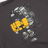The North Face Gear Up Get Out Relaxed Crewneck Sweatshirt in Anthracite Grey thumbnail