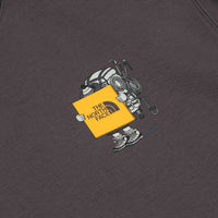 The North Face Gear Up Get Out Relaxed Crewneck Sweatshirt in Anthracite Grey thumbnail