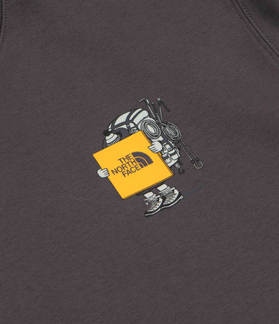 The North Face Gear Up Get Out Relaxed Crewneck Sweatshirt in Anthracite Grey