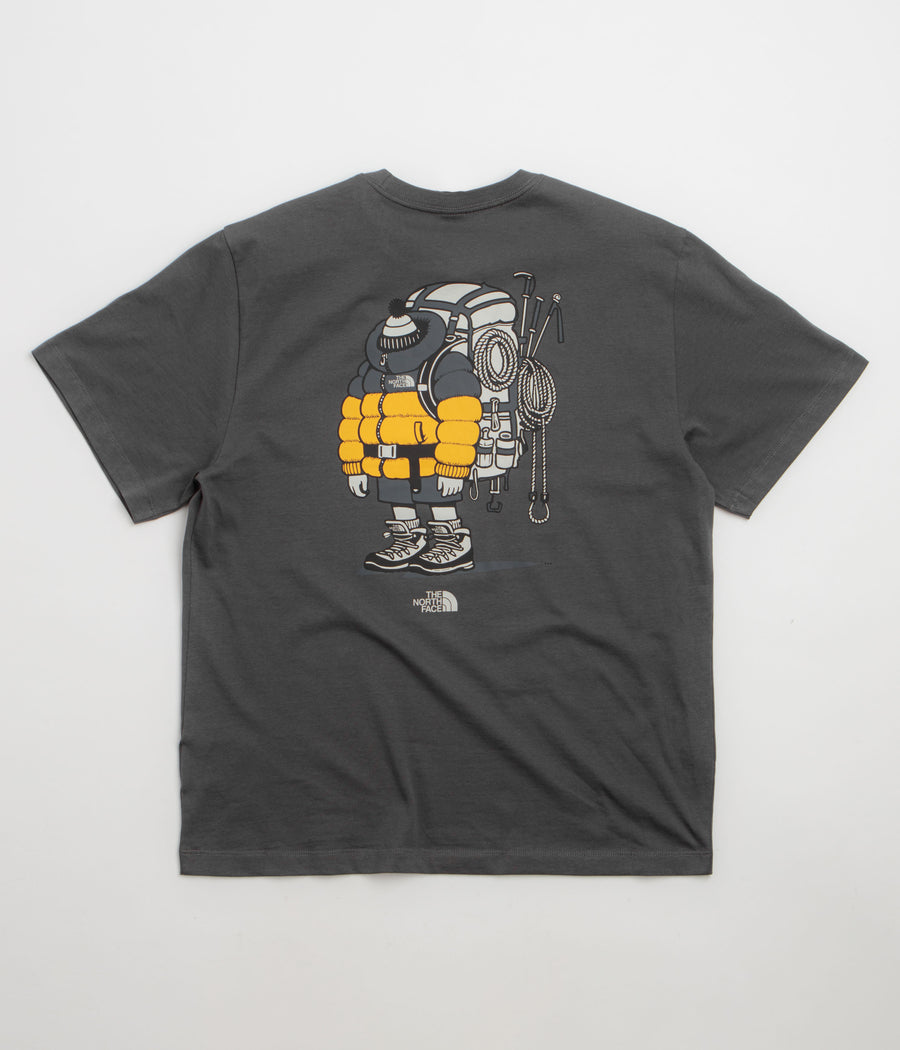 The North Face Gear Up Get Out Relaxed T-Shirt - Anthracite Grey