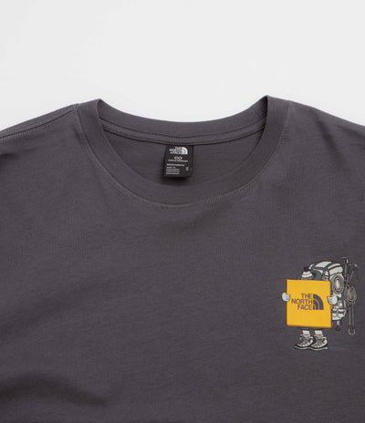 The North Face Gear Up Get Out Relaxed T-Shirt - Anthracite Grey