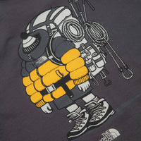 The North Face Gear Up Get Out Relaxed T-Shirt - Anthracite Grey thumbnail