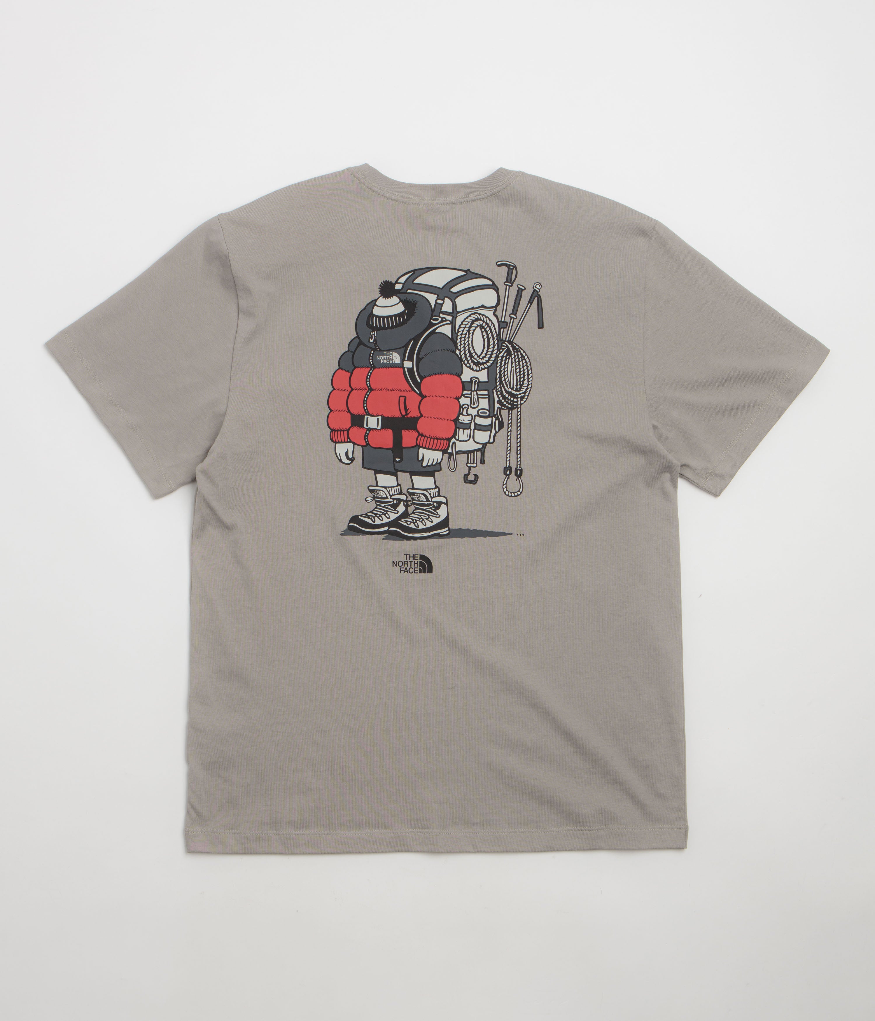 The North Face Gear Up Get Out Relaxed T-Shirt - Stone Slab