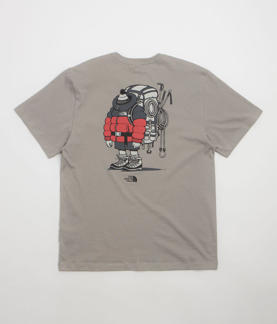 The North Face Gear Up Get Out Relaxed T-Shirt - Stone Slab