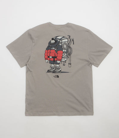 The North Face Gear Up Get Out Relaxed T-Shirt - Stone Slab