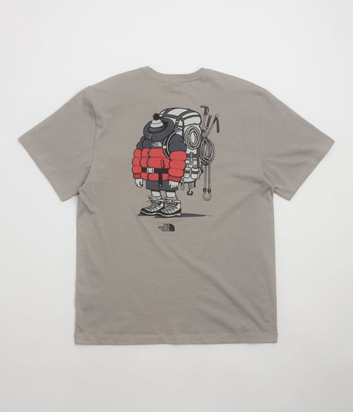 The North Face Gear Up Get Out Relaxed T-Shirt - Stone Slab