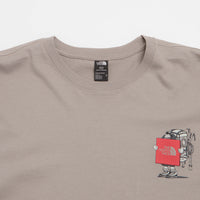 The North Face Gear Up Get Out Relaxed T-Shirt - Stone Slab thumbnail