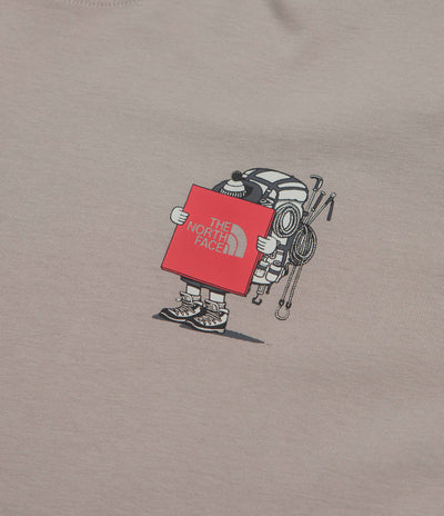 The North Face Gear Up Get Out Relaxed T-Shirt - Stone Slab