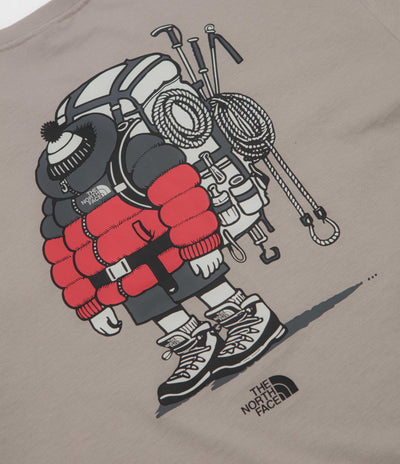 The North Face Gear Up Get Out Relaxed T-Shirt - Stone Slab
