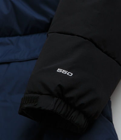 The North Face Himalayan Down Parka Jacket - Summit Navy / TNF Black
