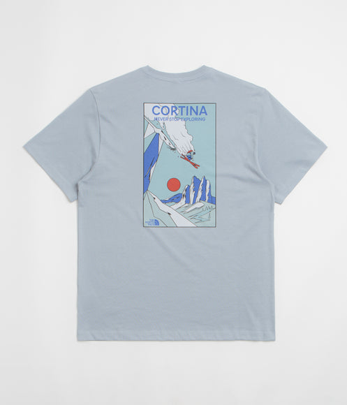 The North Face Mountain Celebration T-Shirt - Frost Grey