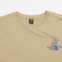 The North Face Mountain Celebration T-Shirt in Khaki Stone thumbnail