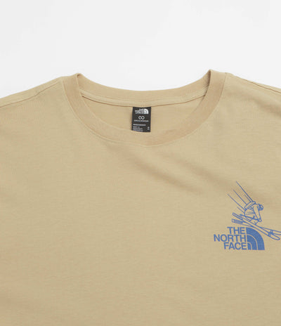 The North Face Mountain Celebration T-Shirt in Khaki Stone