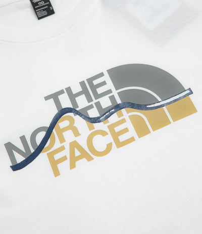 The North Face Mountain Line T-Shirt in TNF White