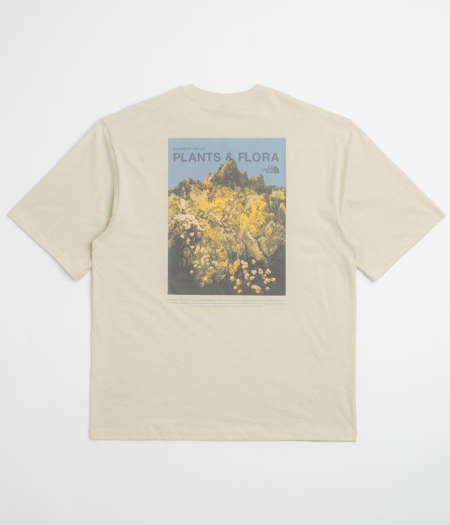 The North Face Plant And Flora Oversized T-Shirt - Desert Stone