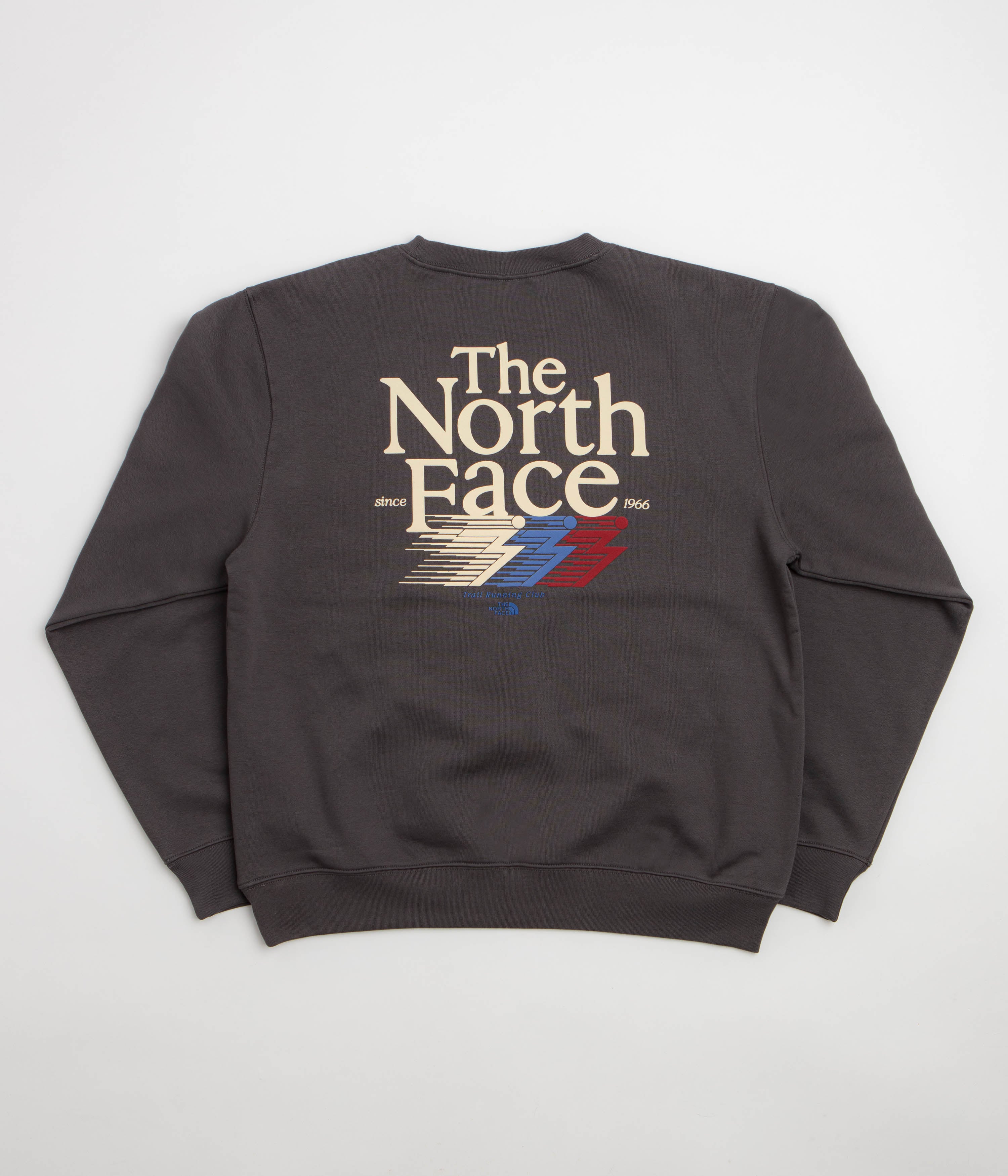 The North Face Retro Trail Relaxed Crewneck Sweatshirt - Anthracite Grey