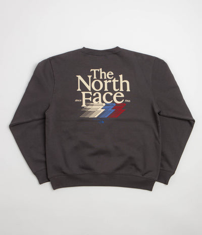 The North Face Retro Trail Relaxed Crewneck Sweatshirt - Anthracite Grey