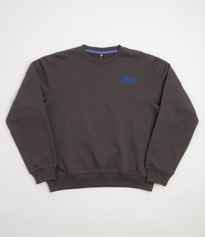 The North Face Retro Trail Relaxed Crewneck Sweatshirt - Anthracite Grey