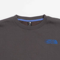 The North Face Retro Trail Relaxed Crewneck Sweatshirt - Anthracite Grey thumbnail