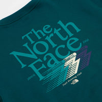 The North Face Retro Trail Relaxed Crewneck Sweatshirt in Pacific Teal thumbnail