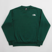 The North Face Simple Dome Crewneck Sweatshirt in Hunter Green thumbnail