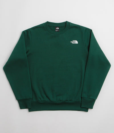 The North Face Simple Dome Crewneck Sweatshirt in Hunter Green
