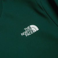 The North Face Simple Dome Crewneck Sweatshirt in Hunter Green thumbnail