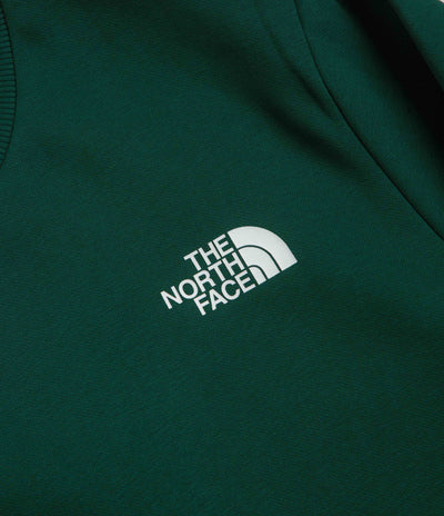The North Face Simple Dome Crewneck Sweatshirt in Hunter Green
