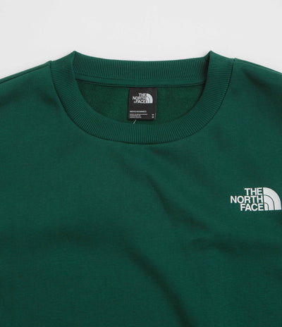 The North Face Simple Dome Crewneck Sweatshirt in Hunter Green