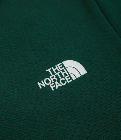 The North Face Simple Dome Crewneck Sweatshirt in Hunter Green