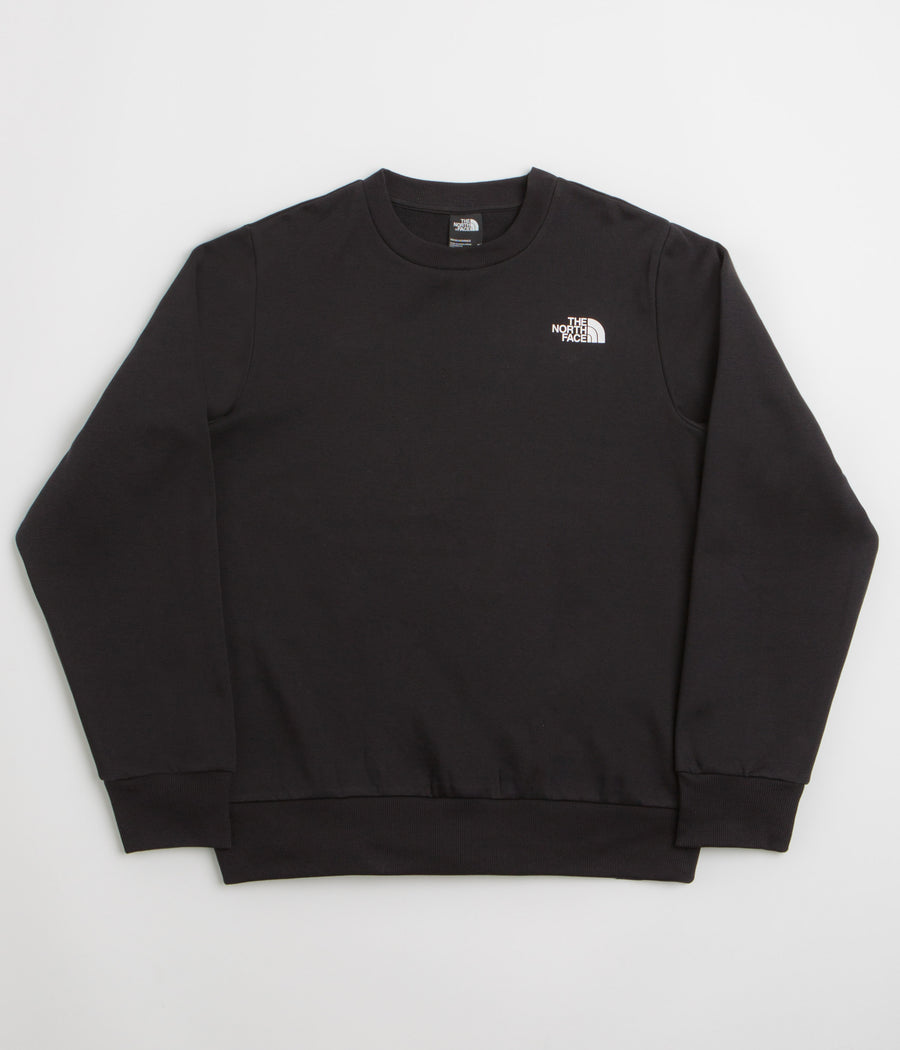 The North Face Simple Dome Crewneck Sweatshirt in TNF Black