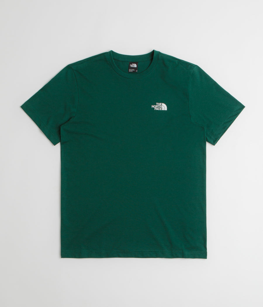 The North Face Simple Dome T-Shirt in Hunter Green