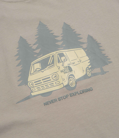 The North Face Van Life Relaxed T-Shirt in Stone Slab