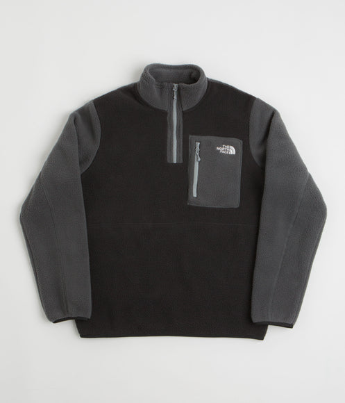 The North Face Yumiori 1/4 Zip Fleece - TNF Black / Asphalt Grey / Monument Grey