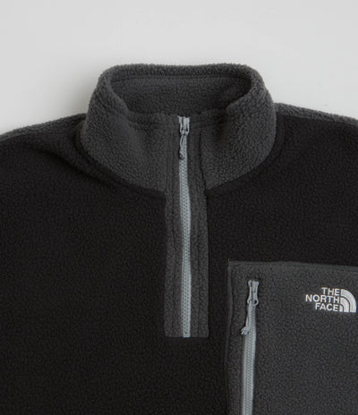 The North Face Yumiori 1/4 Zip Fleece - TNF Black / Asphalt Grey / Monument Grey