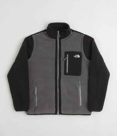The North Face Yumiori Full Zip Fleece - Anthracite Grey / TNF Black