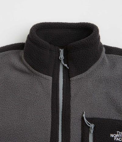 The North Face Yumiori Full Zip Fleece - Anthracite Grey / TNF Black