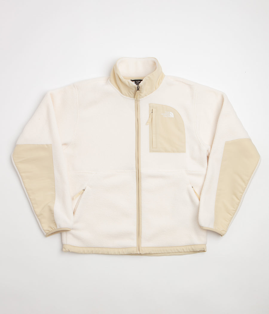 The North Face Yumiori Off Peak Full Zip Fleece - White Dune / Desert Stone
