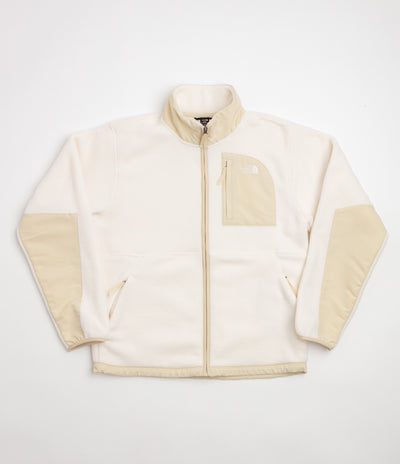 The North Face Yumiori Off Peak Full Zip Fleece - White Dune / Desert Stone