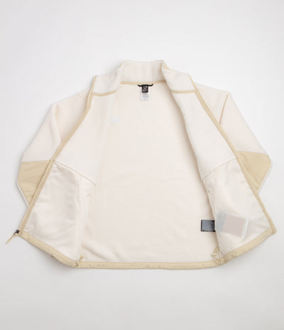 The North Face Yumiori Off Peak Full Zip Fleece - White Dune / Desert Stone