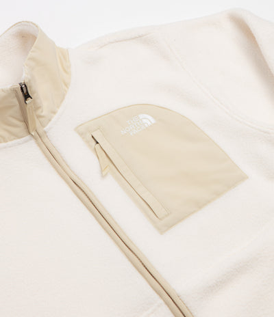 The North Face Yumiori Off Peak Full Zip Fleece - White Dune / Desert Stone