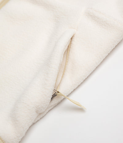 The North Face Yumiori Off Peak Full Zip Fleece - White Dune / Desert Stone