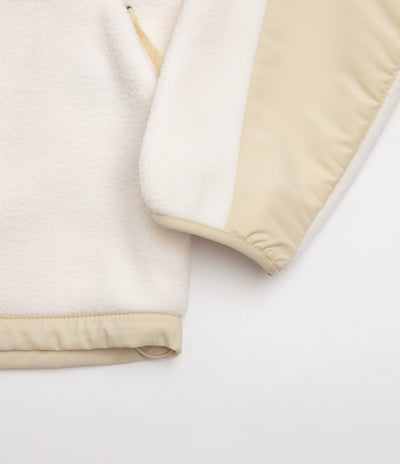 The North Face Yumiori Off Peak Full Zip Fleece - White Dune / Desert Stone