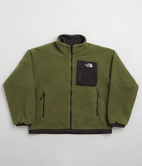 The North Face Yumiori Reversible Jacket - TNF Black / Woodland Green