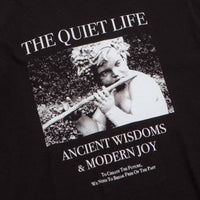 The Quiet Life Ancient Wisdom Pigment Dye T-Shirt - Black thumbnail