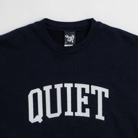The Quiet Life Arch Applique Crewneck Sweatshirt - Navy thumbnail