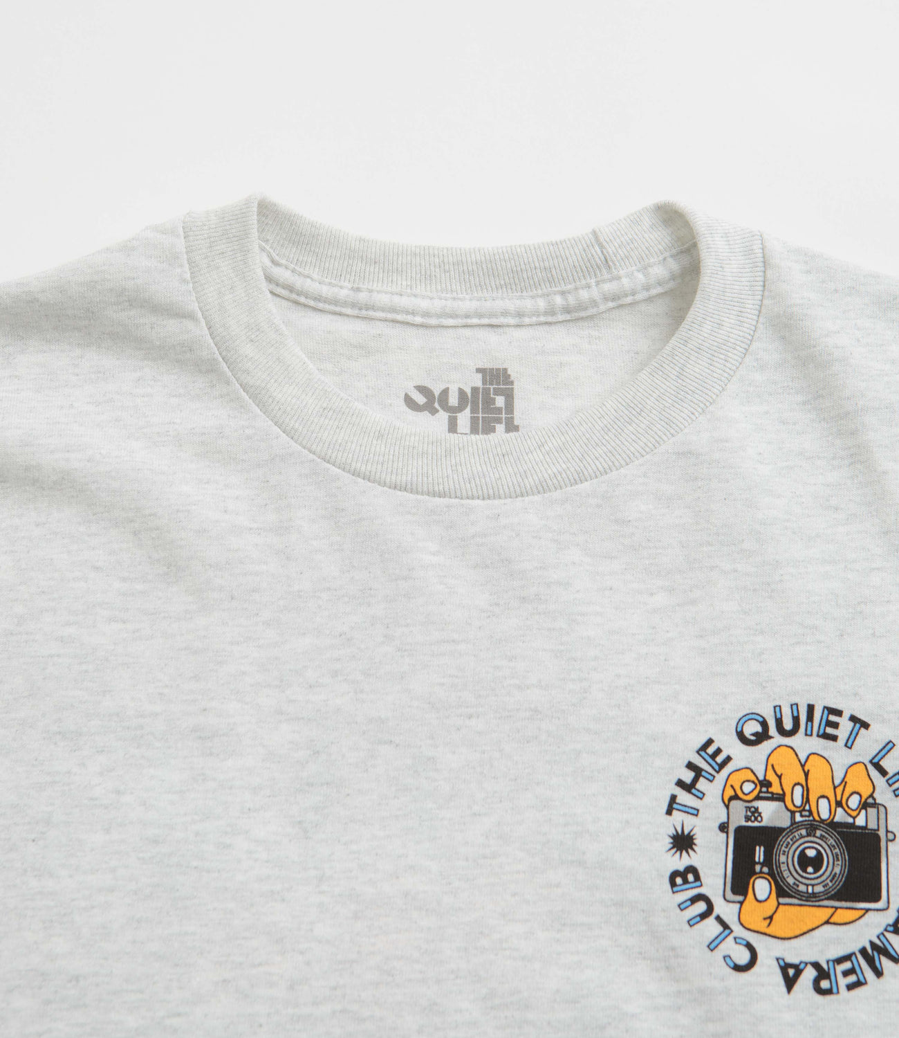 The Quiet Life Camera Club Burst Long Sleeve T-Shirt - Ash