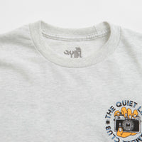 The Quiet Life Camera Club Burst Long Sleeve T-Shirt in Ash thumbnail
