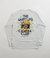 The Quiet Life Camera Club Burst Long Sleeve T-Shirt in Ash